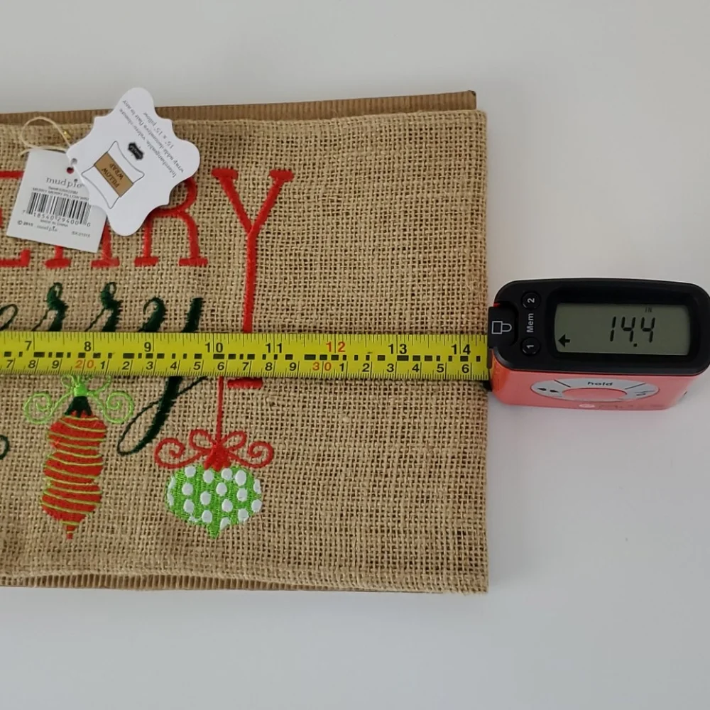 Mud Pie Christmas Pillow Wrap 15